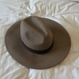 Altar'd State Tan Wide-Brim Hat